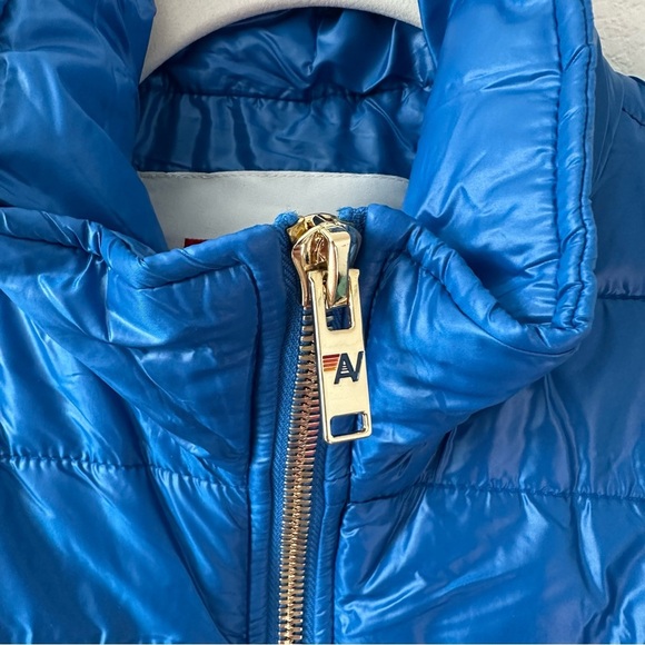 NWT AVIATION NATION 5 STRIPE VEST - GLOSSY SNORKEL BLUE SZ M - Picture 4 of 9